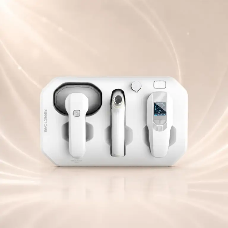 AIRAPHA Perfect Care 3-Piece Set met Press Massager, EMS Massager en Daily Mist Device in 3-in-1 Magnetic Charger